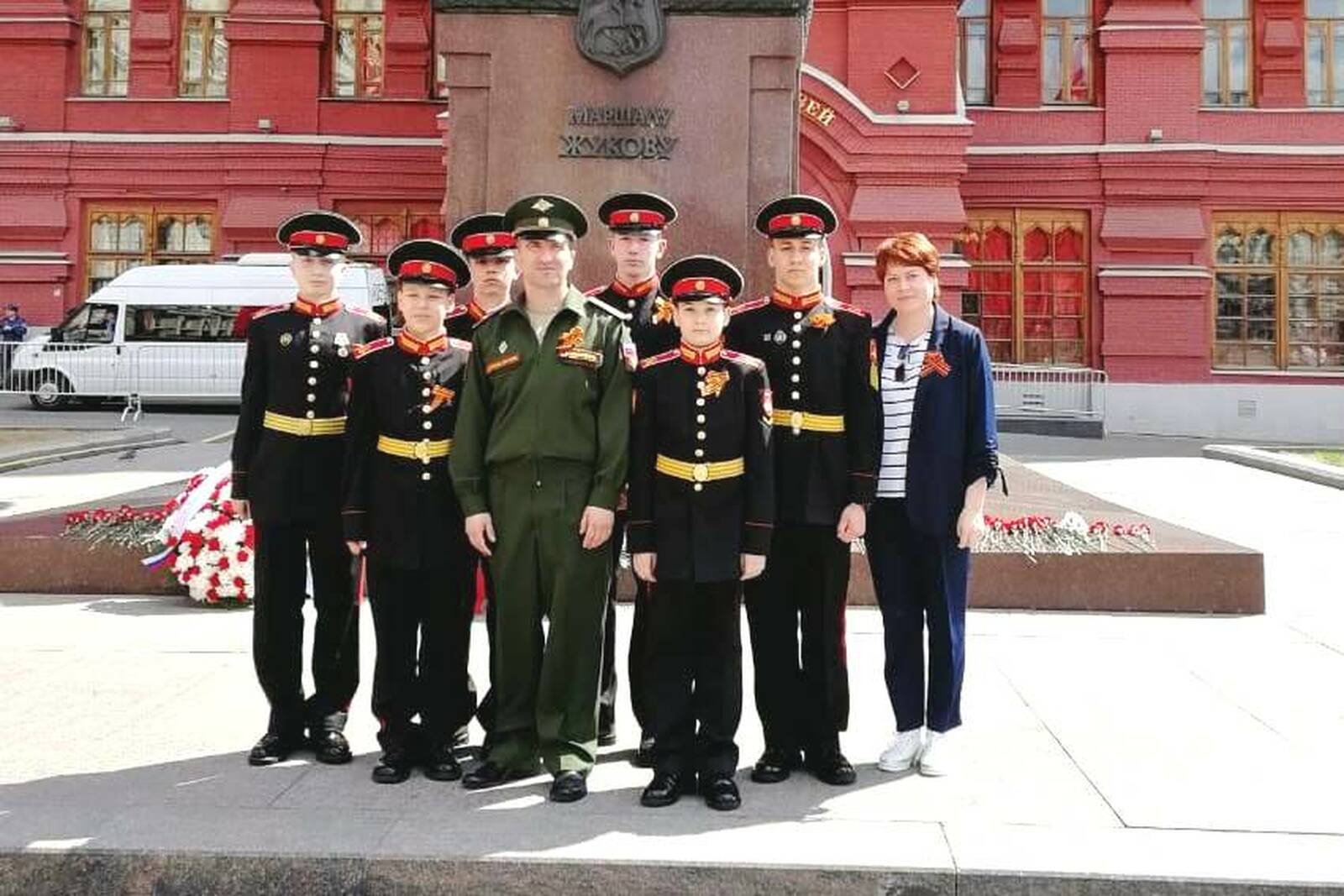 Московское суворовское военное училище фото